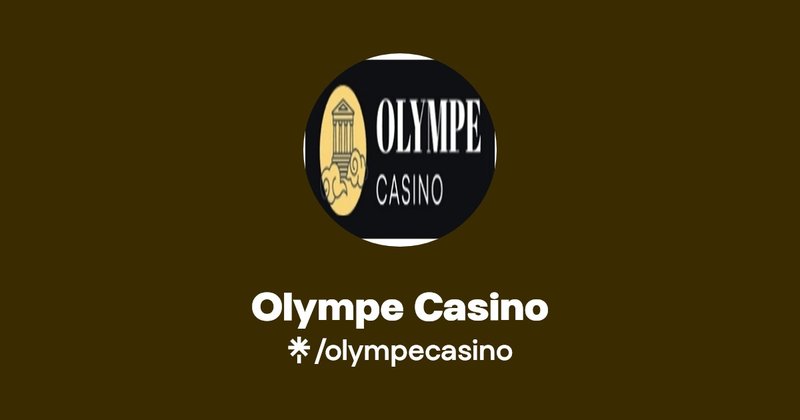 Présentation de olympe casino inscription